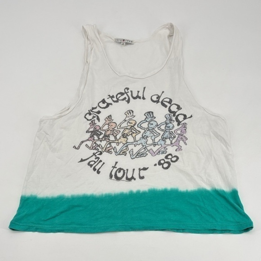 UEC Junk food tie dyed Grateful Dead tank top size small